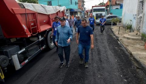 Programa de recuperação viária chega a sua fase final com obras na zona Oeste de Manaus