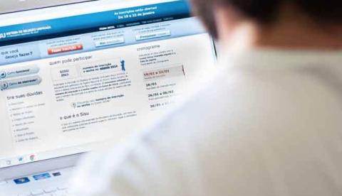 Inscrições do Sisu serão de 21 a 24 de janeiro