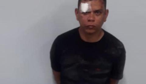 Em Manaus, suposto braço direito de traficante é preso após atirar contra viatura da PM