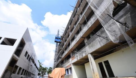 Obras do Hospital do Sangue chegam a 50% de conclusão em Manaus