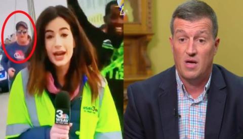 Pastor é preso após dar tapa na bunda de repórter ao vivo durante programa de TV