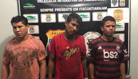 Supostos integrantes de organização criminosa são presos no Amazonas