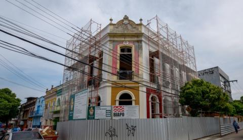 Obra da Biblioteca Municipal chega a 70% e entrega está prevista para fevereiro de 2020