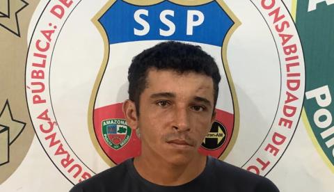 Suspeito de matar homem a tiros e esconder o corpo próximo a rio é preso no Amazonas
