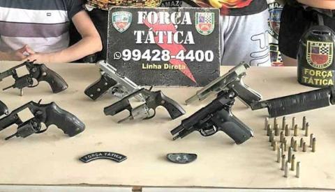 Após denúncia anônima, grupo é preso com drogas dentro de casa em Manaus