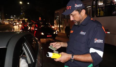 Nas semanas do Natal e Ano Novo 179 motoristas são flagrados embriagados em Manaus