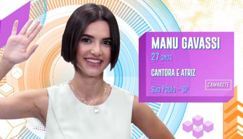 Cantora e atriz Manu Gavassi é confirmada como participante do BBB20