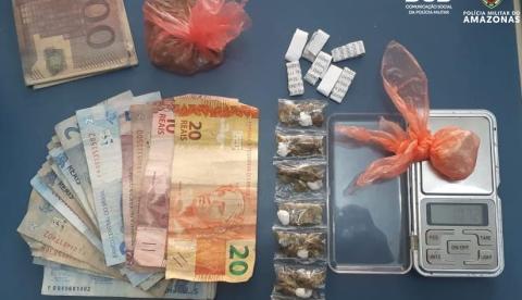 Suspeitos tentam fugir mas são presos com drogas no Amazonas