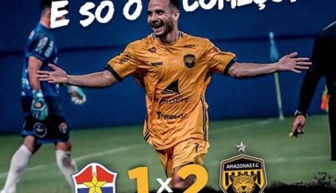 Estreante Amazonas FC e Penarol vencem em estreia no Barezão 