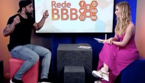 Reação de Fernanda Keula ao entrevistar Hadson do BBB20 bomba na internet