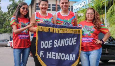 Hemoam convoca população para doação de sangue pós-Carnaval em Manaus 