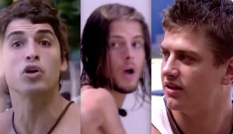 BBB20: Lucas e Prior xingam Daniel em briga: 'vai tomar no **, b****, filho da p***'