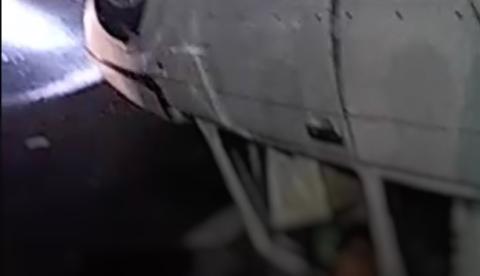 Roda sai de carro e homem tem a cabeça partida em grave acidente em Manaus