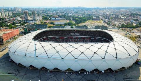 CBF proíbe jogos do Brasileirão na Arena da Amazônia; Flamengo foi contra 