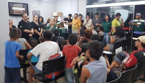 Operação integrada retira crianças e adolescentes das ruas de Manaus