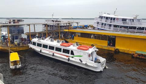 Marinha vai dar suporte à suspensão da navegação fluvial no Amazonas