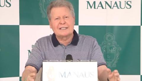 Arthur defende união com Wilson para combater pandemia em Manaus