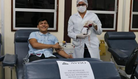 Hemoam pede para que doações de sangue sejam agendadas