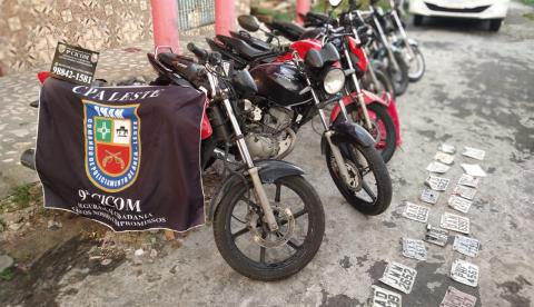 Polícia recupera nove veículos roubados em  Manaus