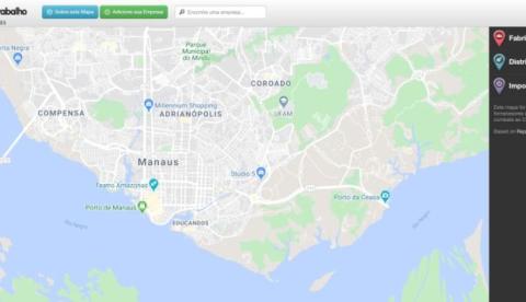 Aplicativo para mapear produtos para combater covid-19 é criado em Manaus