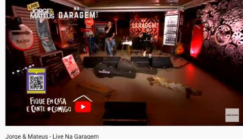 Jorge & Mateus quebram recorde de Gusttavo Lima e Beyoncé em menos de 10 minutos de live