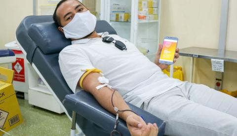 Doadores de sangue em Manaus vão ganhar desconto em corridas de aplicativo 