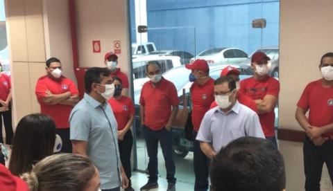 Magistrados repudiam comentário de Wilson Lima sobre decisão contra aluguel de hospital