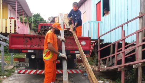 Com previsão do rio Negro chegar a 28,60 m, Defesa Civil mantém monitoramento