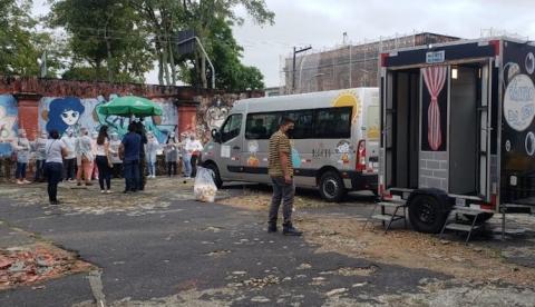 Projeto Girassol  beneficia pessoas em situação de rua em Manaus