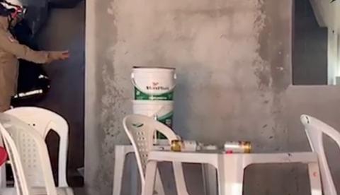 Homem é esfaqueado e tem casa incendiada ao tentar acabar com festa clandestina em Manaus