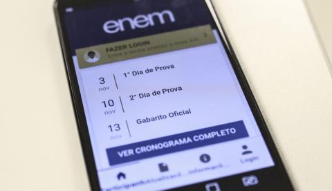 Cartão de inscrição do Enem será divulgado em janeiro