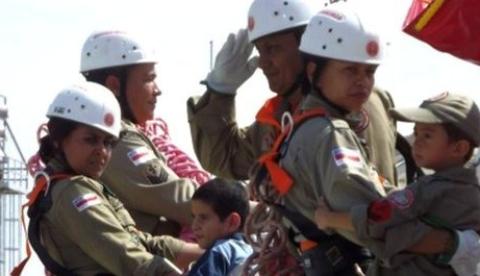 Bombeiros preparam apresentação para o tradicional desfile