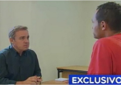 Depois de Richthofen, Gugu entrevista ex-goleiro Bruno e sua noiva