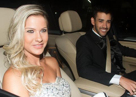 Gusttavo Lima leva noiva ao casamento de sertanejo