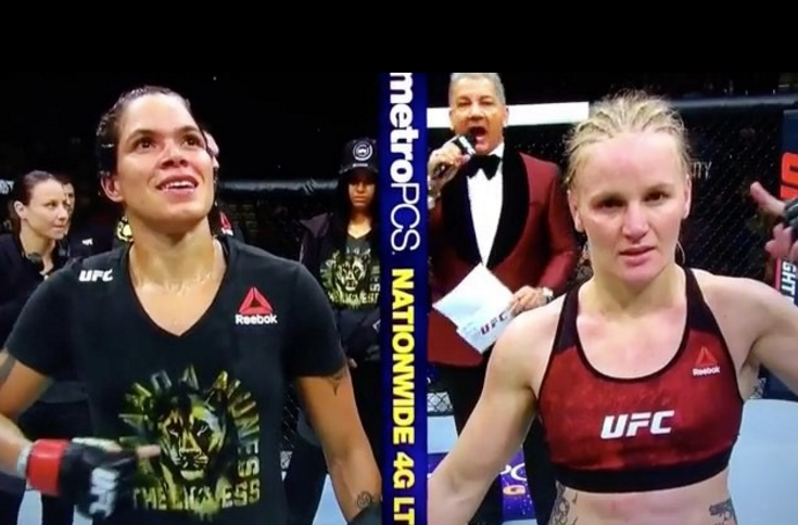 Amanda Nunes defende título em revanche contra Valentina e vence UFC