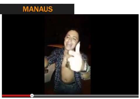 Homem canta funk ameaçando a polícia e vai preso