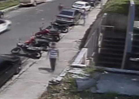 Vídeo exclusivo mostra o momento em que jovem é baleado próximo ao Uninorte