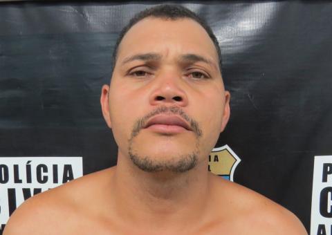 Homem investigado por homicídio é preso 