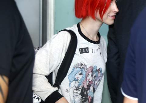 Paramore chega ao Rio de Janeiro para show 