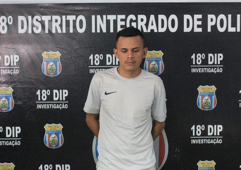 Polícia Civil prende homem por tráfico de drogas no bairro Compensa 2