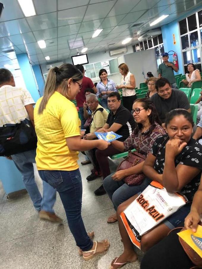 Cerca de 50 profissionais da saúde atuaram no evento - Foto: Divulgação/FHAJ