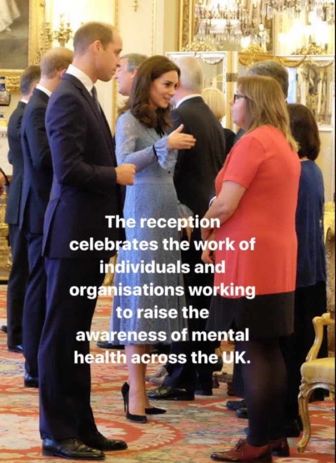 Foto: Reprodução/Insta Stories Kesington Royal