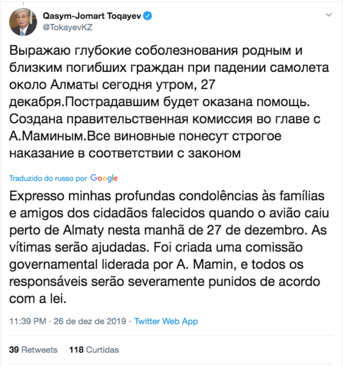 Foto: Reprodução / Twitter