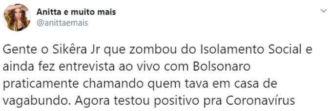 Foto: Reprodução/ Twitter