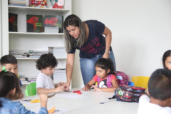 O Centro Integrado Municipal de Educação trabalha com educação transforamdorea - Foto: Eliton Santos