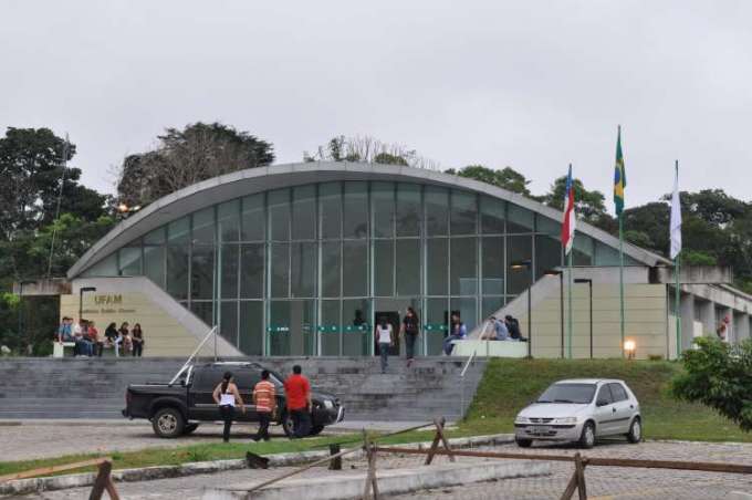 Auditório Eulálio Chaves, no 'mini-campus" de Manaus