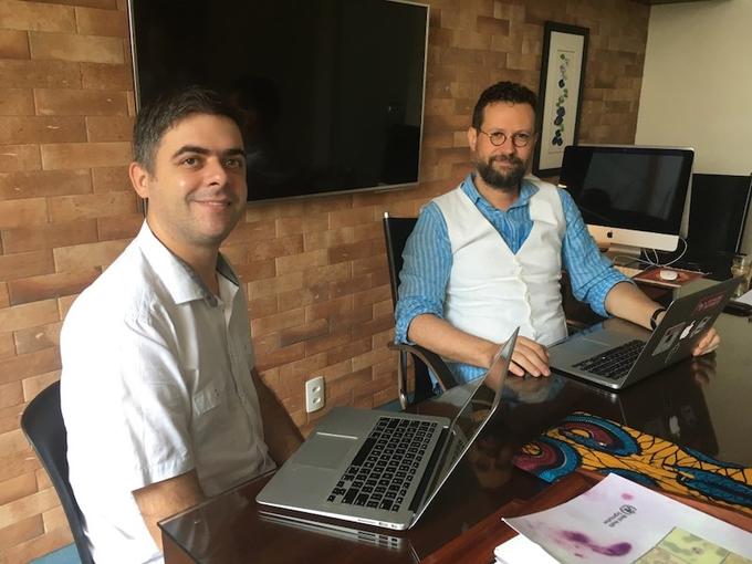 Os pesquisadores Marcus Lacerda e pelo Wuelton Monteiro, da FMT-HVD, participaram da pesquisa