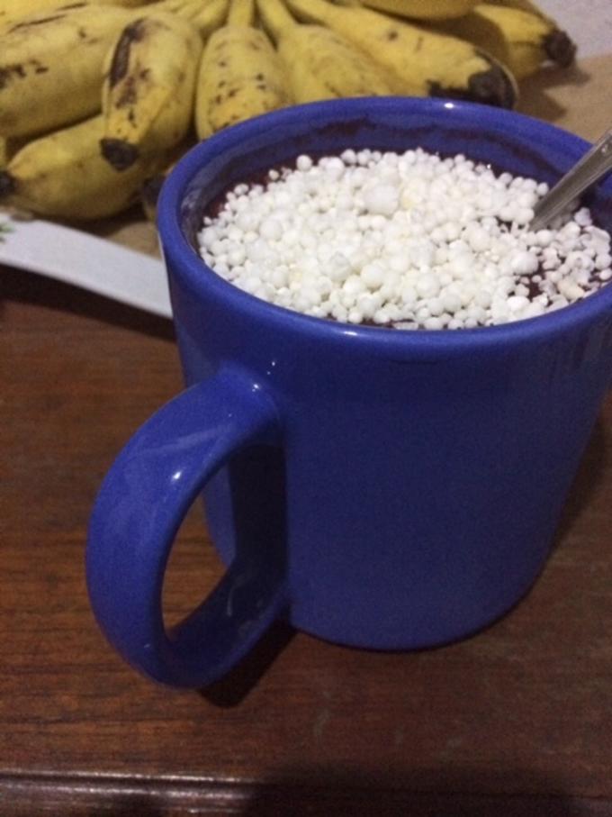 Açaí com farinha de tapioca é alimento típico na Amazônia - Foto: Eustáquio Libório/PH