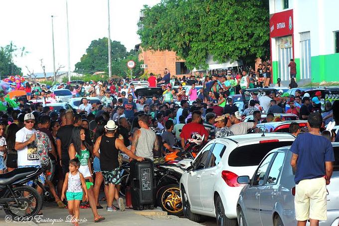 Carreata animou a tarde em Santa Luzia e Morro da Liberdade