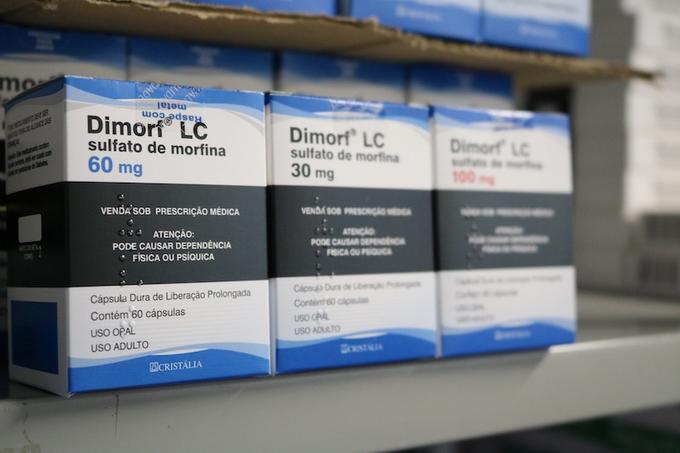 Medicamento é usado para controlar a dores e é fornecido pela FCecon - Foto: Laís Motta/FCecon